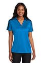Picture of L547 PORT AUTHORITY® LADIES SILK TOUCH™ PERFORMANCE COLORBLOCK STRIPE POLO