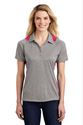 Picture of LST665 SPORT-TEK® LADIES HEATHER COLORBLOCK CONTENDER™ POLO