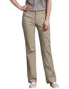 Picture of FP31 DICKIES WOMEN'S RELAXED STRAIGHT STRETCH TWILL PANTS - KHAKI