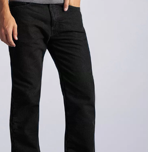 Picture of 2055791 MEN’S RELAXED FIT FLEECE LINED STRAIGHT LEG JEAN IN BLACK QUARTZ