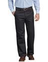 Picture of WP314 DICKIES PREMIUM COTTON FLAT FRONT PANTS - BLACK