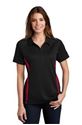 Picture of LST685 Sport-Tek® Ladies PosiCharge® Micro-Mesh Colorblock Polo